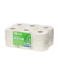 Туалетная бумага 1-слойная Focus Eco Jumbo, 200м T2 5050784 (х1/12) [упаковка]