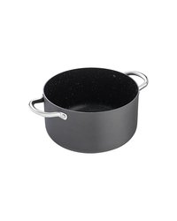 Кастрюля «Уитфорд» без крышки алюм.литой,сталь нерж. 5,5л D=24,H=13,5см граф.,черный