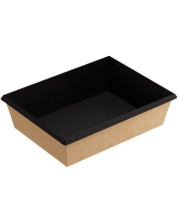Контейнер OneClick 1000 мл ТЕРМА Black 150×200×55 мм