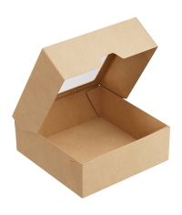 Контейнер OneBox 1230 мл Крафт 150×150×55 мм