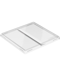 Крышка для контейнера OneClick1200 DB 190×200 мм прозрачная плоская