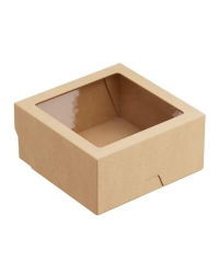 Контейнер OneBox 650 мл Крафт 110×110×55 мм