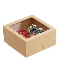 Контейнер OneBox 650 мл Крафт 110×110×55 мм
