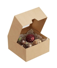 Контейнер OneBox 650 мл Крафт 110×110×55 мм