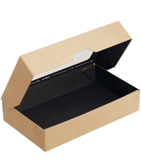 Контейнер OneBox 1900 мл крафт Черный 230×140×60 мм