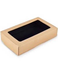 Контейнер OneBox 1900 мл крафт Черный 230×140×60 мм
