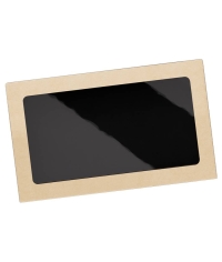 Контейнер OneBox 1900 мл крафт Черный 230×140×60 мм