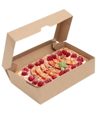 Контейнер OneBox 1900 мл Крафт 230×140×60 мм