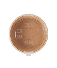 Крышка к креманкам OneBowl Прозрачная плоская OBlid d=102