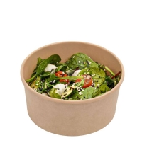 Креманка картонная OneBowl Ultraproof 760 мл Крафт d=145