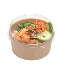 Креманка картонная OneBowl Ultraproof 760 мл Крафт d=145