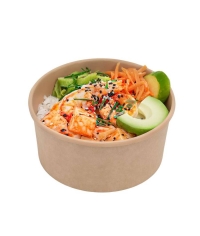 Креманка картонная OneBowl Ultraproof 760 мл Крафт d=145