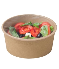 Креманка картонная OneBowl Ultraproof 760 мл Крафт d=145