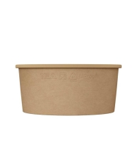 Креманка картонная OneBowl Ultraproof 760 мл Крафт d=145