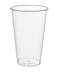 Стакан Bubble cup/шейкер глянец ПП 1021ГП D=90мм цвет прозр. 455/500мл ОЗЛП/ВЗЛП (х20/500)