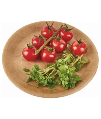 Тарелка бумажная DoECO PLATE 230 Крафт d=230 мм