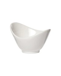 Салатник «Кунстверк» фарфор 140мл ,H=60,L=115,B=95мм белый
