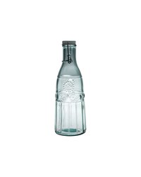 Бутылка с пробкой с декором стекло 1л D=98,H=280мм прозр.