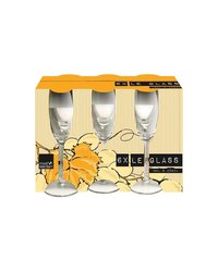 Бокал-флюте «Le Glass» набор[6шт] стекло 180мл D=48,H=210мм