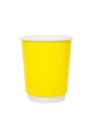 Стакан бумажный 2-слойный ProstoKap Желтый d=80 250 мл