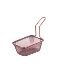 Корзинка для картофеля фри «Проотель» сталь нерж. ,H=30,L=80,B=55мм черный