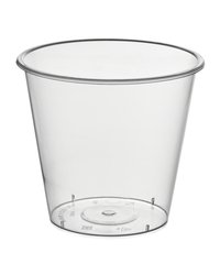 Стакан Bubble cup/шейкер глянец ПП 1023 D=90мм цвет прозр. 255/300мл ОЗЛП/ВЗЛП (х50/500)