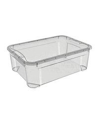 Контейнер для продуктов с крышкой полипроп. 31л ,H=19,5,L=56,B=39,5см прозр.