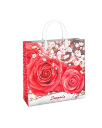 Пакет подарочный 30х30+10см Из мягкого пластика (150) (Симпатия) Интерпак (х1/10)