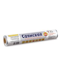 Фольга 29см х 100, 11мкм "Саянская Фольга" в пленке, Универсальная У100П-290х12 (х1/12)