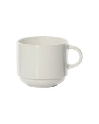 Чашка чайная «Карат» фарфор 280мл D=86,H=70,L=105мм белый