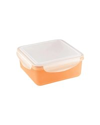 Контейнер для продуктов «Смарт Лок» с крышкой для СВЧ полипроп. 1л ,H=7,L=16,B=16см прозр.,в ассорт.