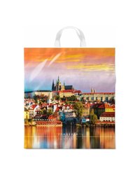 Пакет ПЭ с петлевой ручкой 38x42+6см (40) ПНД (Тихая гавань) Интерпак (х25/500)