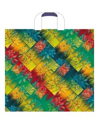 Пакет ПЭ с петлевой ручкой 40х36+4см (110) (Краски) Артпласт (х25/350)