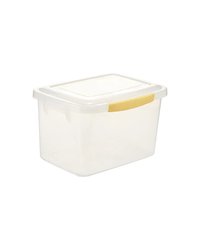Контейнер для продуктов с крышкой полипроп. 8л ,H=17,L=30,B=22см прозр.