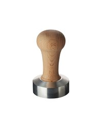 Темпер для кофе алюмин.,дерево D=57,H=95мм св.корич.