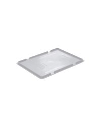 Крышка для ящика для продуктов ЕС 4322.2/grey (от -18 до +50°C) полиэтилен ,H=27,L=400,B=300мм серый