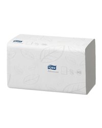 Tork листовые полотенца Singlefold сложения ZZ, 2 сл., 23х24,8см, 250л/пачке (15) бумага ,L=40,6,B=5