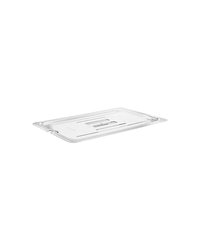 Крышка для гастроемкости GN 1/1 с вырезом для ложки поликарбонат ,L=53,B=32,5см прозр.