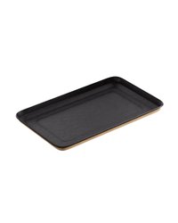 Лоток бумажный 225х135х12мм OnePlatter BLACK цвет черный (х25/550)
