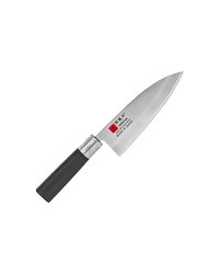 Нож кухонный «Токио» односторонняя заточка сталь нерж.,пластик ,L=285/150,B=47мм