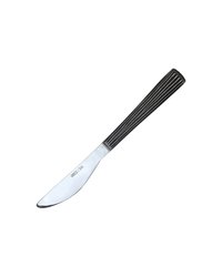 Нож столовый «Дистрест» сталь нерж. ,L=22,9см черный,металлич.