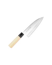 Нож кухонный «Киото» односторонняя заточка сталь нерж.,дерево ,L=285/150,B=47мм