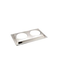 Крышка для гастроемкости GN 1/1 сталь нерж. ,L=54,B=33,5см