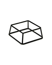 Подставка фуршетная для блюда металл ,H=8,L=18,B=18см черный