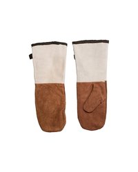 Рукавицы защитные (пара) до +450c серый,коричнев.