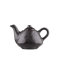 Чайник заварочный «Оникс» фактурный керамика 0,6л ,H=11,L=13см черный