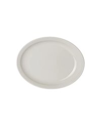 Блюдо «Акапулько» овальное фарфор ,H=45,L=395,B=305мм белый