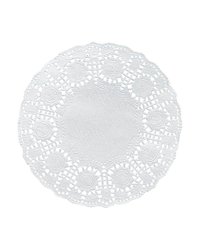 Салфетки ажурные D=380мм 40 г/м, 250 шт., ЭКО (х1/4) Китай [упаковка]