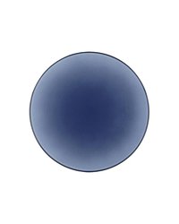 Тарелка «Экинокс» мелкая фарфор D=24,H=3см синий
