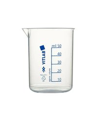 Стакан мерный полипроп. 50мл D=3,H=5см прозр.